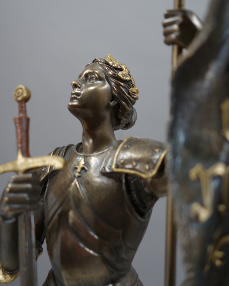 西洋骨董Jeanne d’Arc.  ジャンヌダルク　ブロンズ像